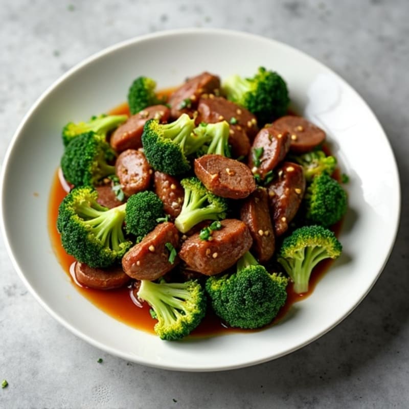 Ginger-Garlic Beef and Broccoli Stir-Fry