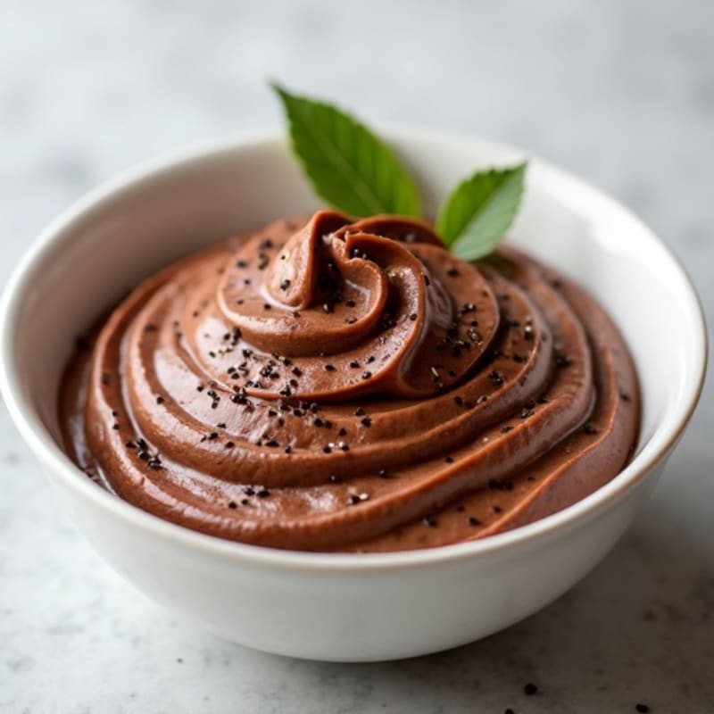 Silky Chocolate Protein Pudding