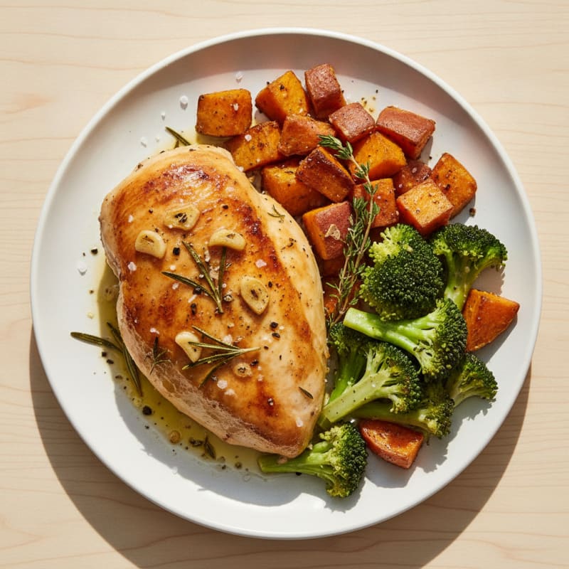 Garlic Herb Roasted Chicken