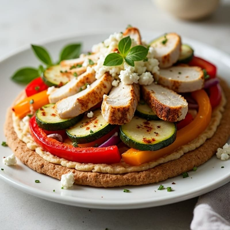 Roasted Vegetable Flatbread