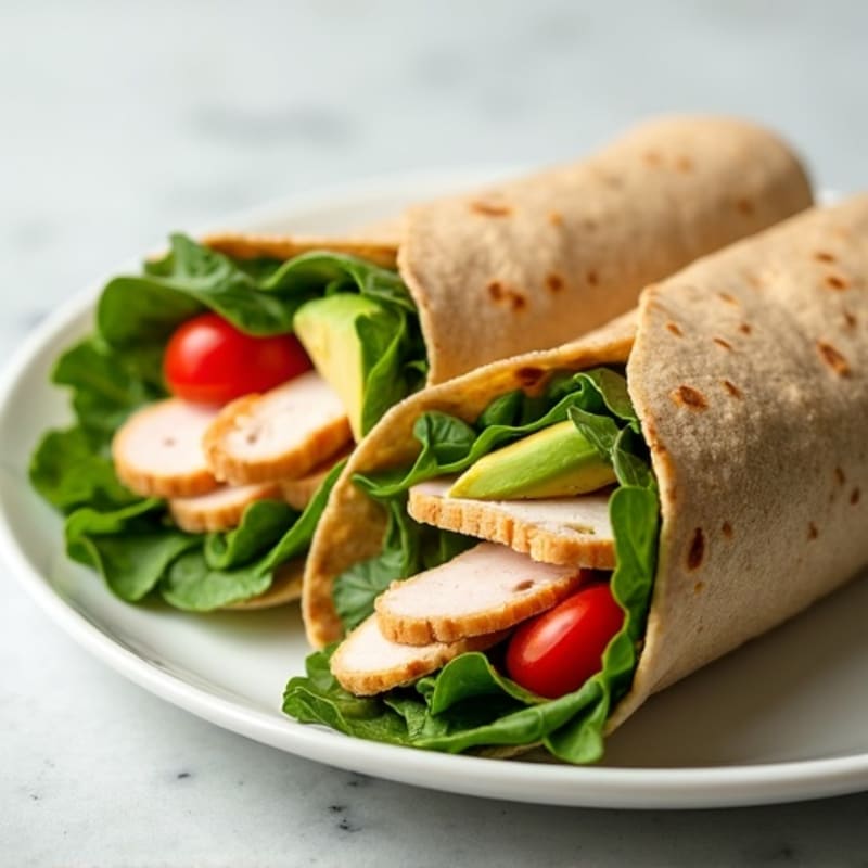 Fresh Turkey Avocado Wrap