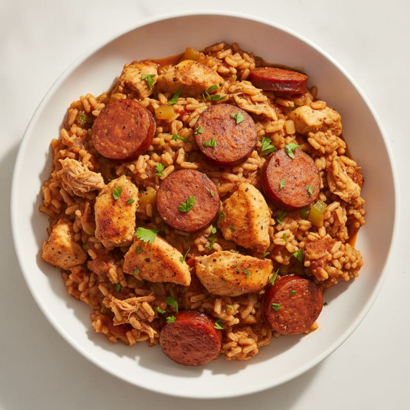 Creole Jambalaya with Andouille Sausage