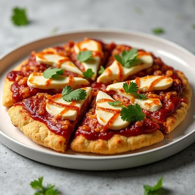 High-Protein BBQ Chicken Pizza