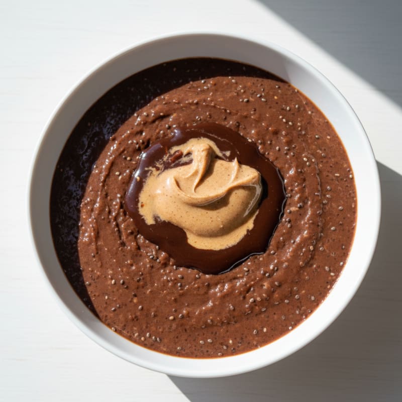 Silky Chocolate Protein Pudding