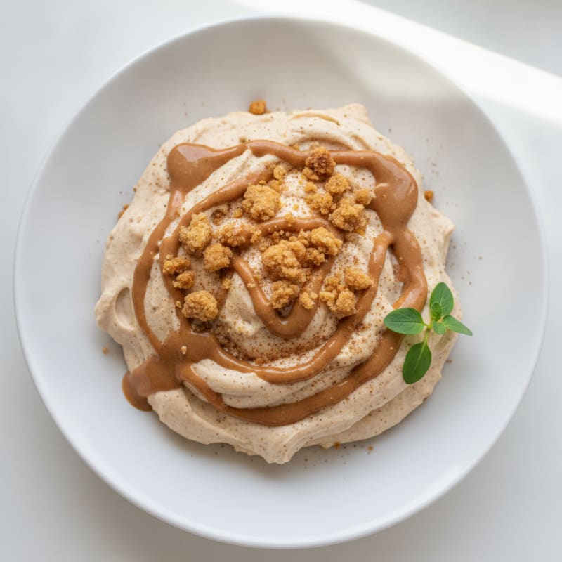 Peanut Butter Yogurt Mousse with Vanilla Protein