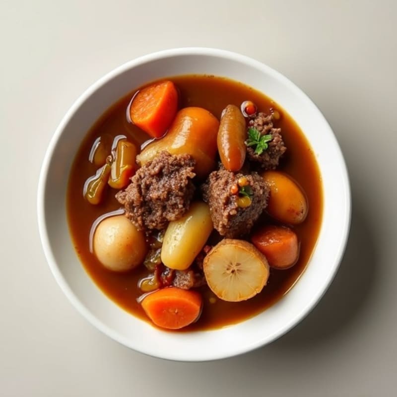 Hearty Root Vegetable Beef Stew