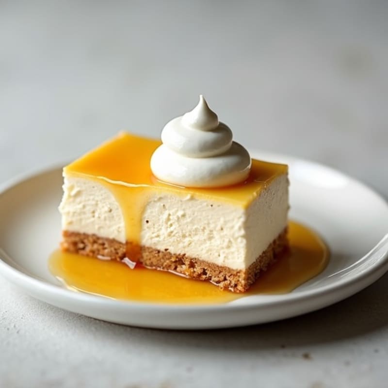 Silky Greek Yogurt Protein Cheesecake