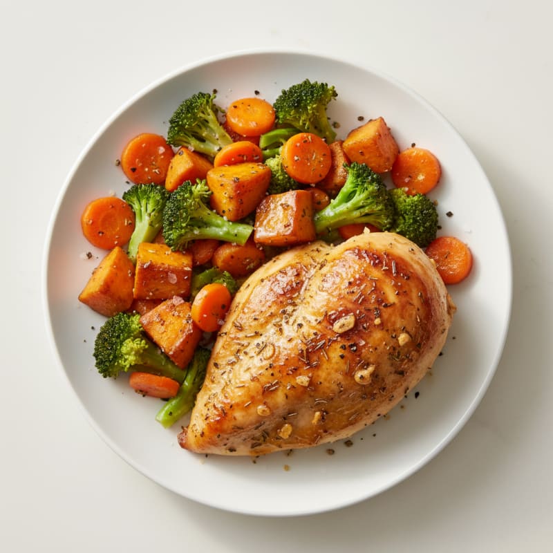 Garlic Herb Roasted Chicken