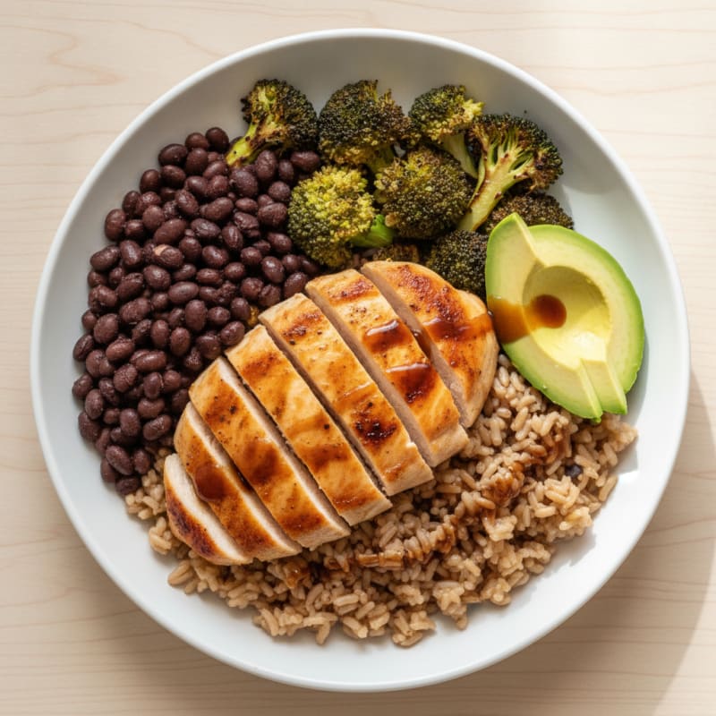 Chicken and Rice Power Bowl
