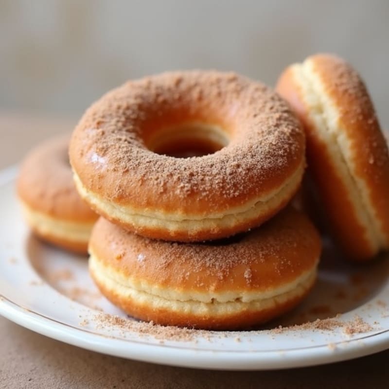 Baked Protein-Packed Maple Cinnamon Donuts