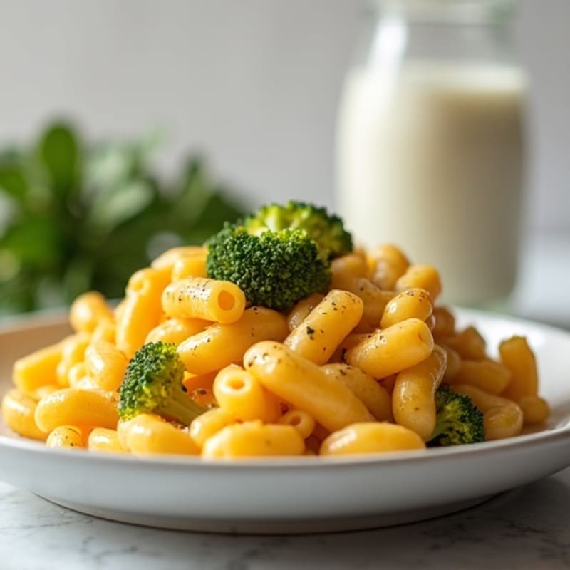 Creamy High-Protein Baked Macaroni and Cheese with Lean Ground Turkey