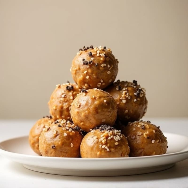 No-Bake Protein-Packed Almond Butter Cookie Dough Bites