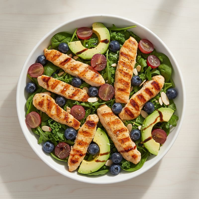 Chicken and Berry Power Bowl