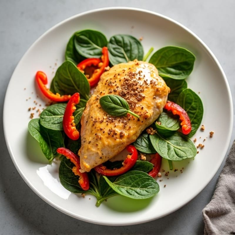 Creamy Coconut Yogurt Chicken with Aromatic Spices