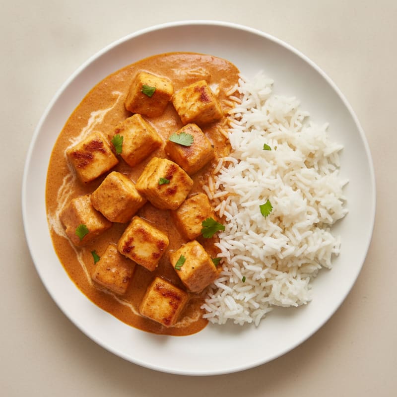 Spiced Butter Chicken with Basmati Rice