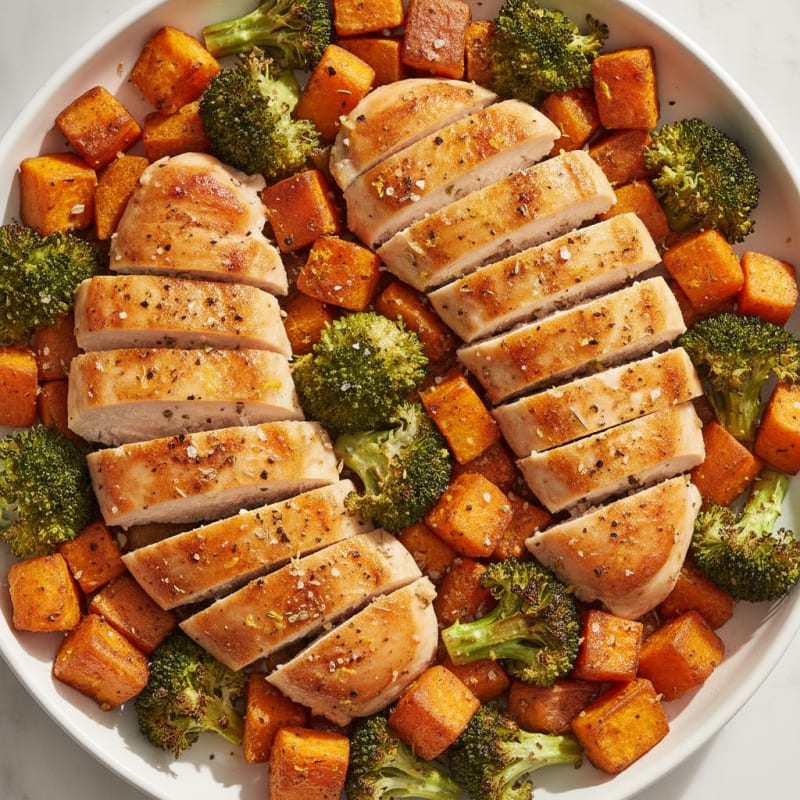 Sheet Pan Lemon Herb Chicken and Veggies