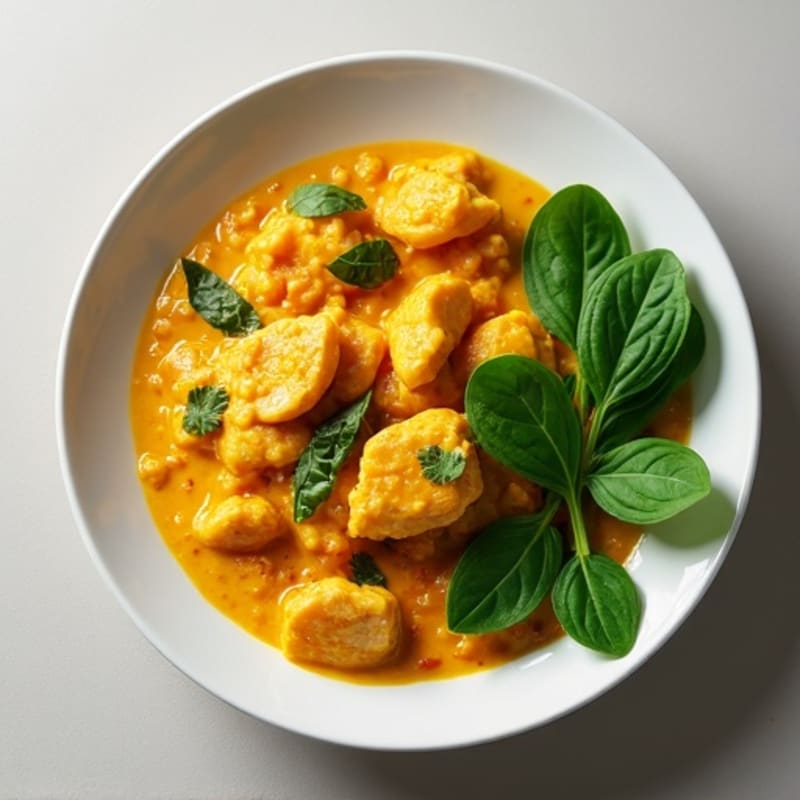Creamy Coconut Turmeric Chicken Curry