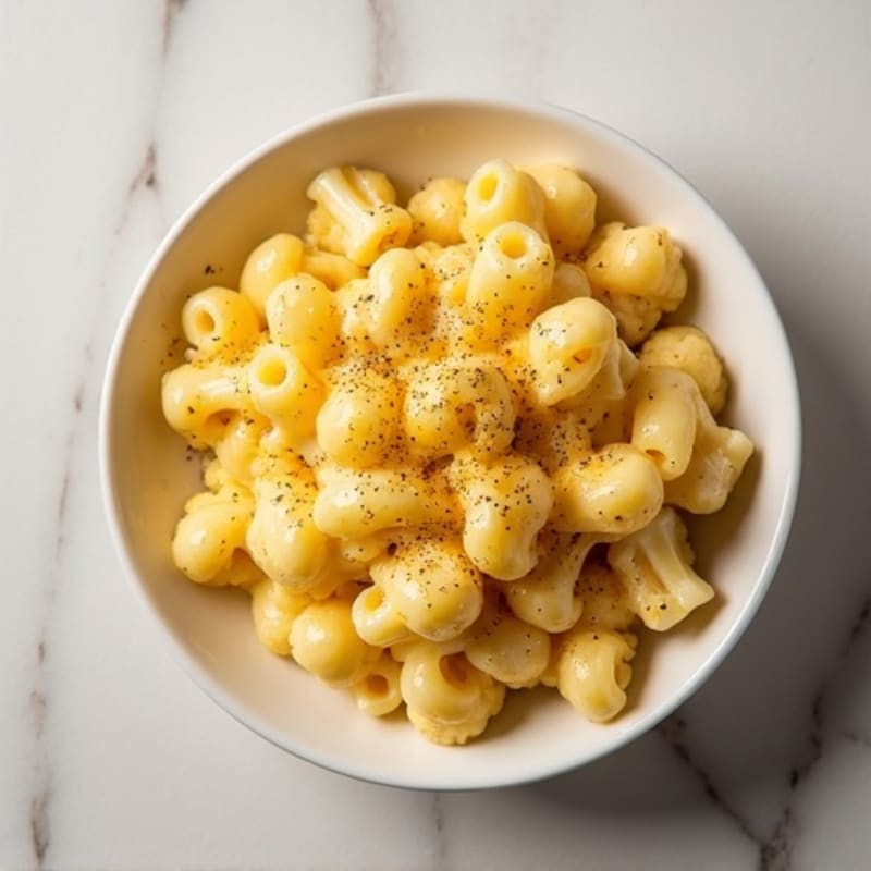 Creamy Cauliflower Mac with Sharp Cheddar