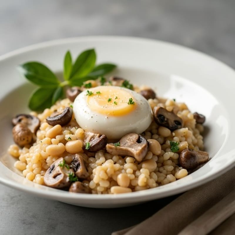 Creamy Wholesome Mushroom Risotto