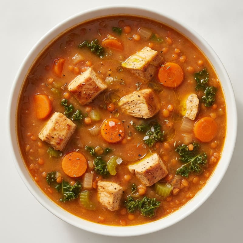 Hearty Lentil and Vegetable Soup