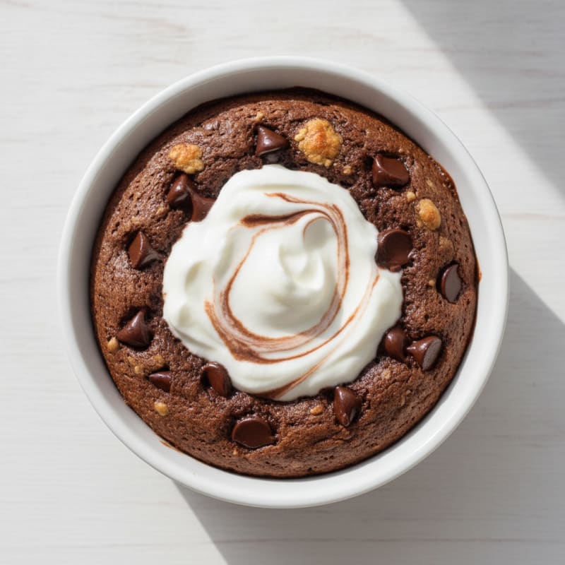 Decadent Chocolate Protein Mug Cake
