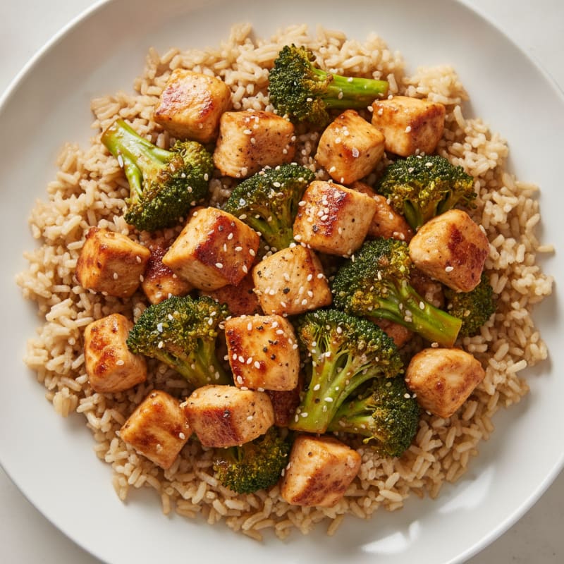 Teriyaki Chicken and Broccoli Stir-Fry