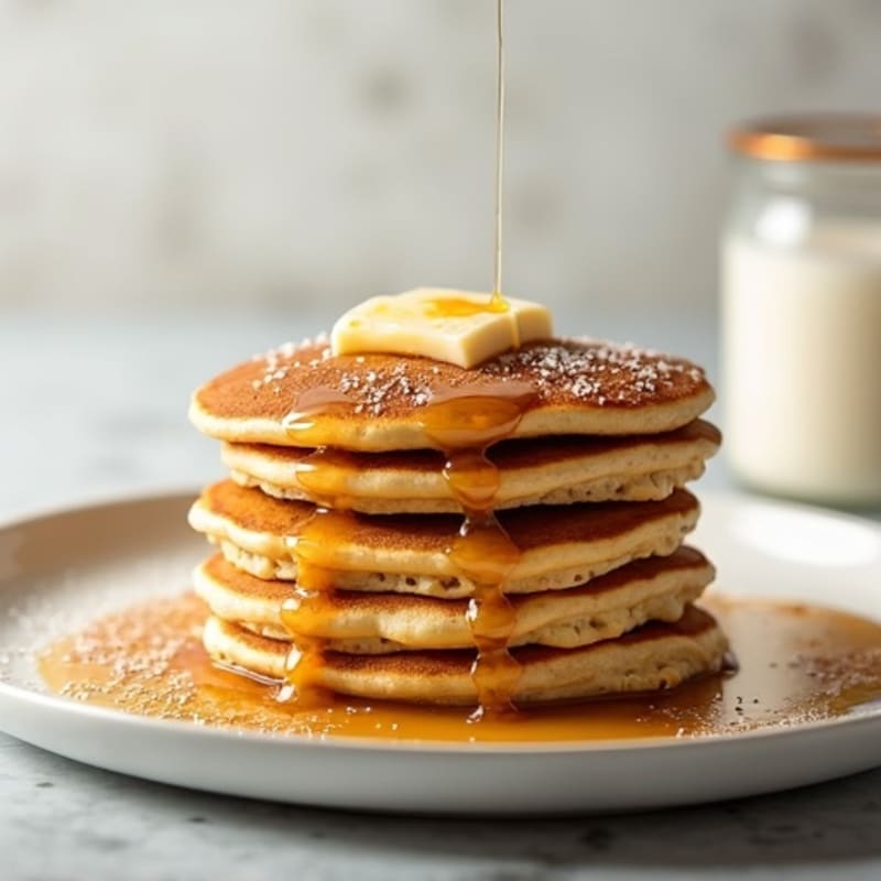 Fluffy Greek Yogurt Protein Pancakes