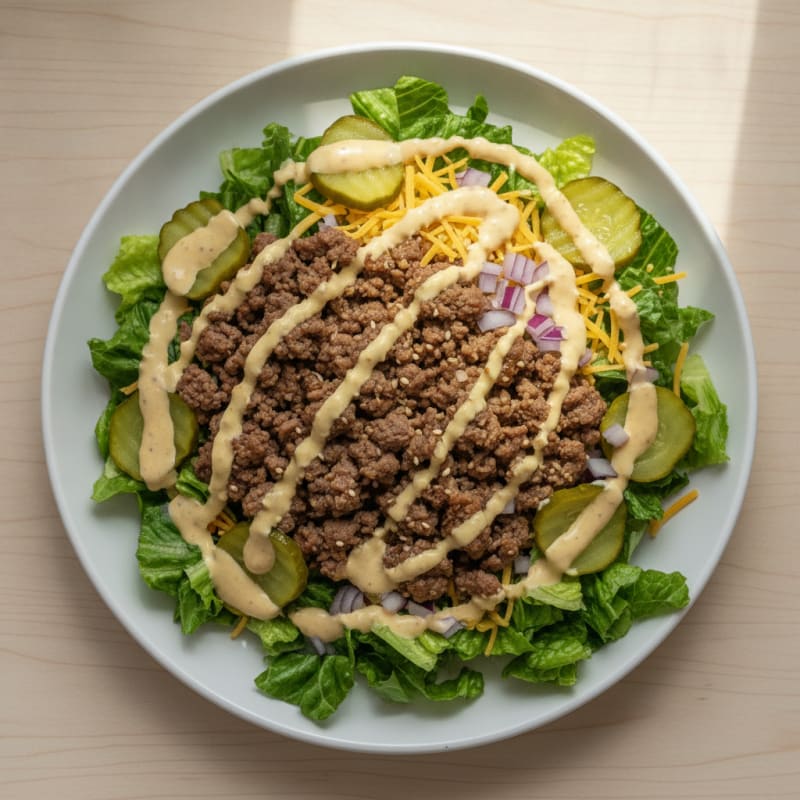 Big Mac Protein Bowl