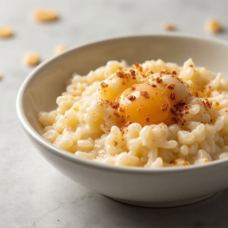 Protein Rice Pudding with Egg Whites