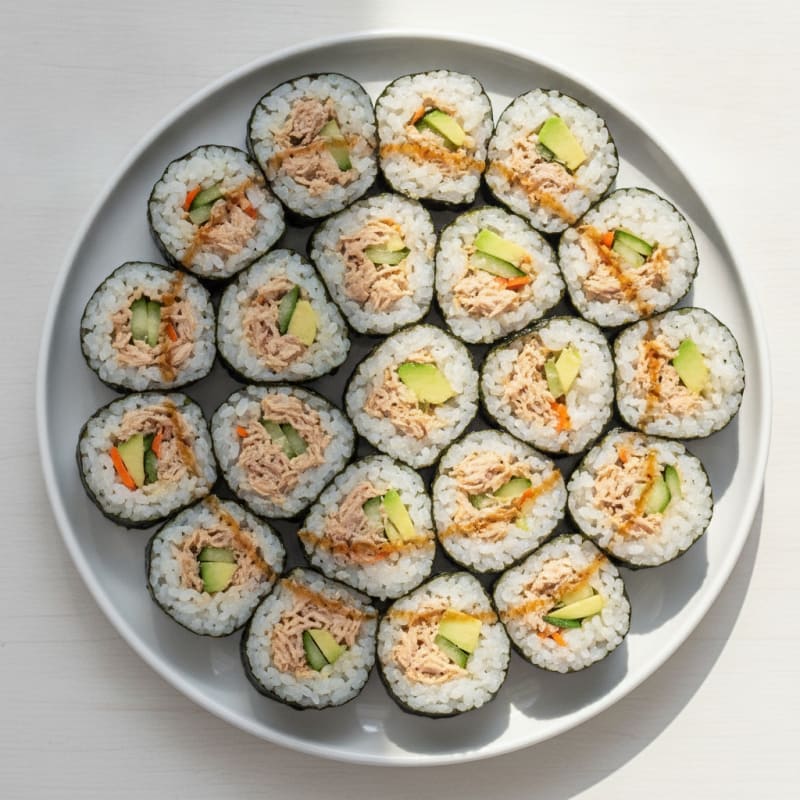 Tuna Seaweed Sushi Rolls
