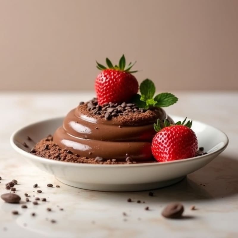Silky Chocolate Protein Pudding