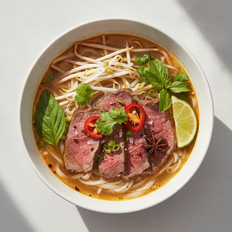 Beef Pho Noodle Soup