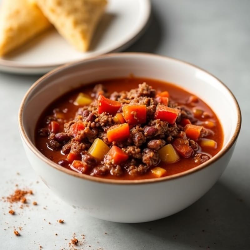 Hearty Lean Beef & Bean Chili