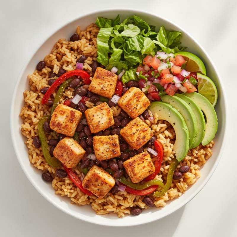 Chipotle Chicken and Rice Bowl