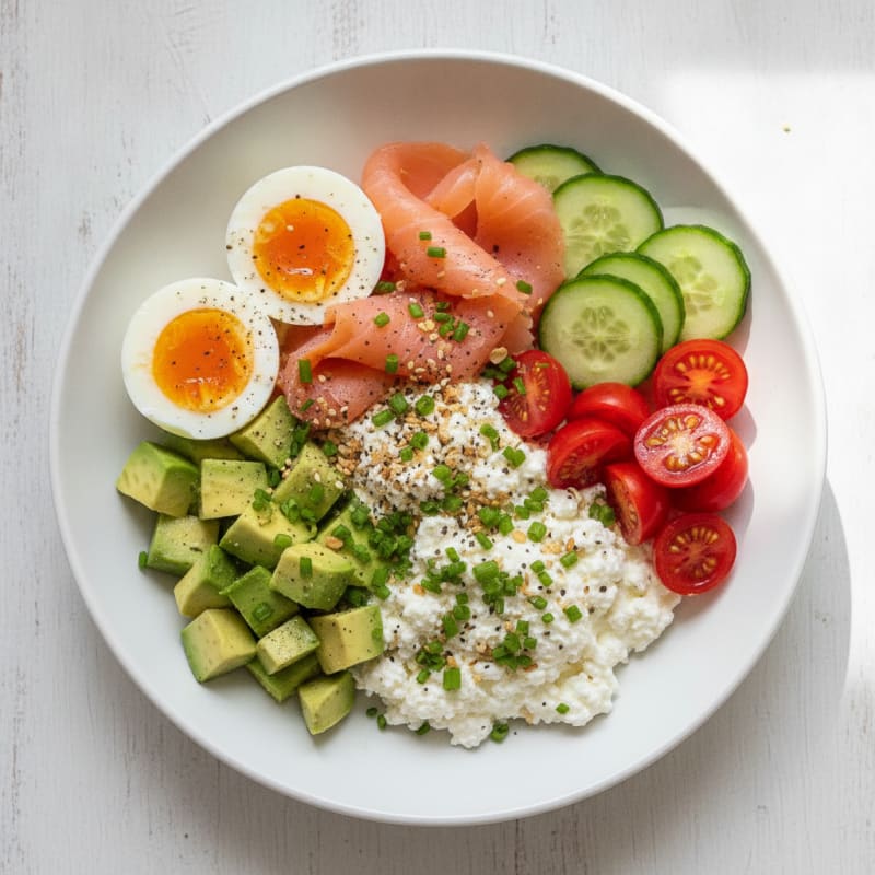 Savory Cottage Cheese Breakfast Bowl