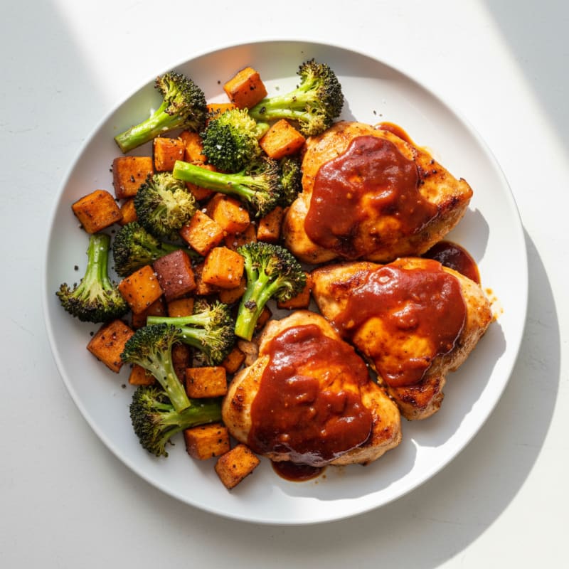 Sweet and Tangy BBQ Chicken Thighs