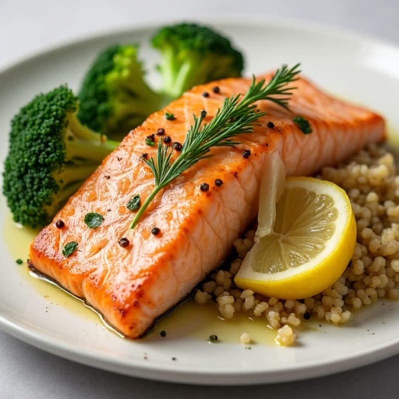 Lemon Herb Grilled Salmon