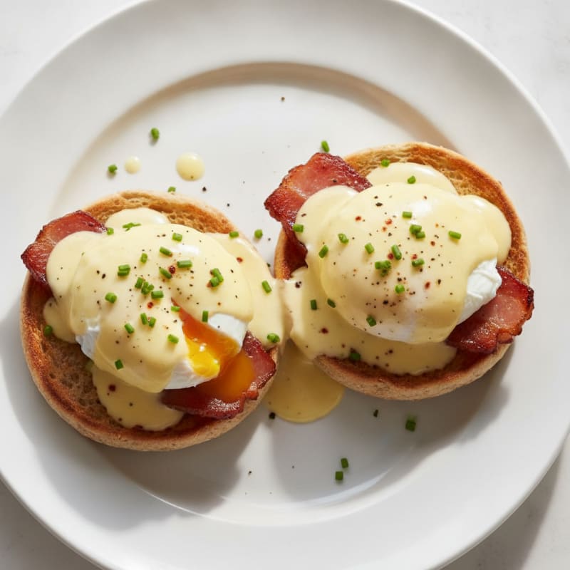 Classic Eggs Benedict with Hollandaise