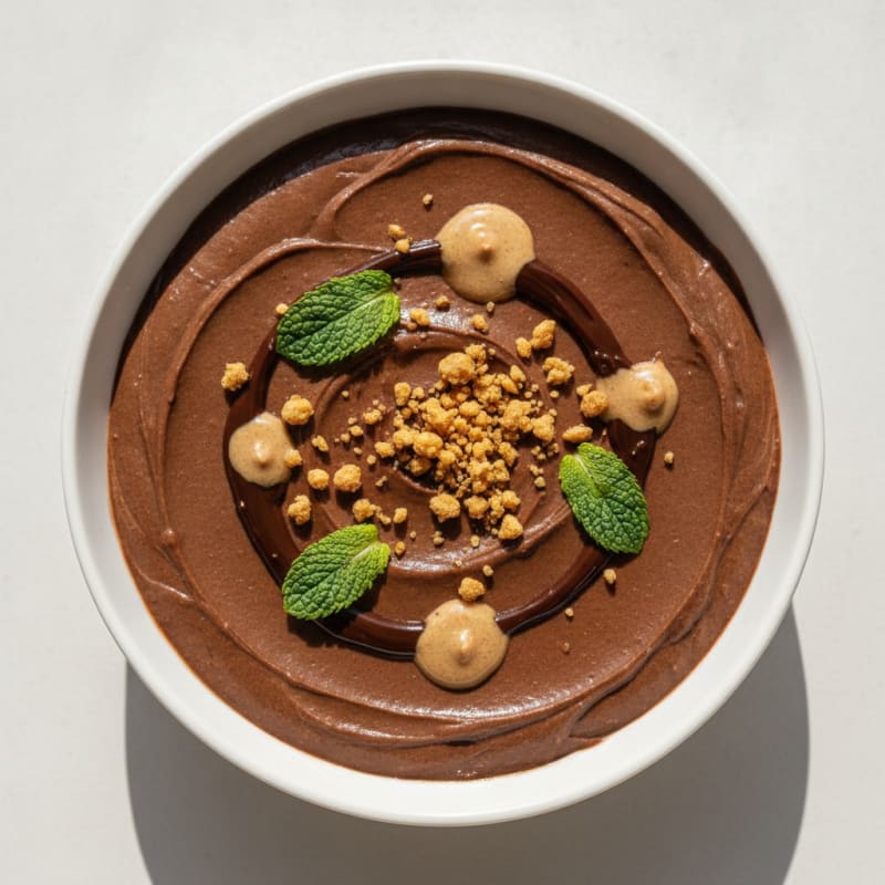 Silky Chocolate Protein Pudding