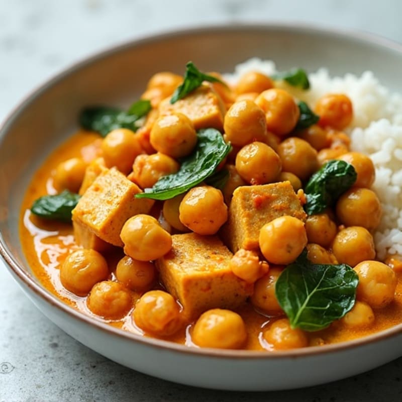 Creamy Chickpea Coconut Curry
