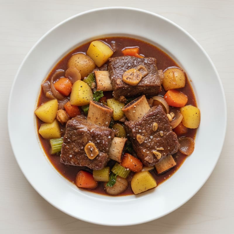 Braised Short Rib and Vegetable Stew