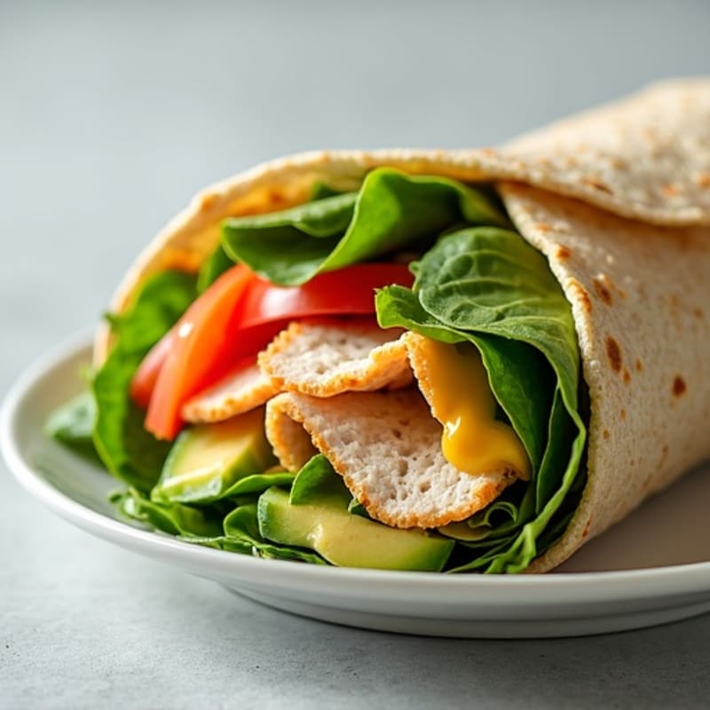 Fresh Turkey Avocado Wrap