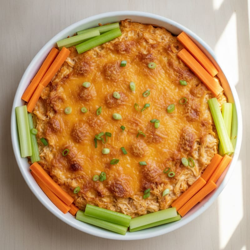 Buffalo Chicken Dip with Cream Cheese