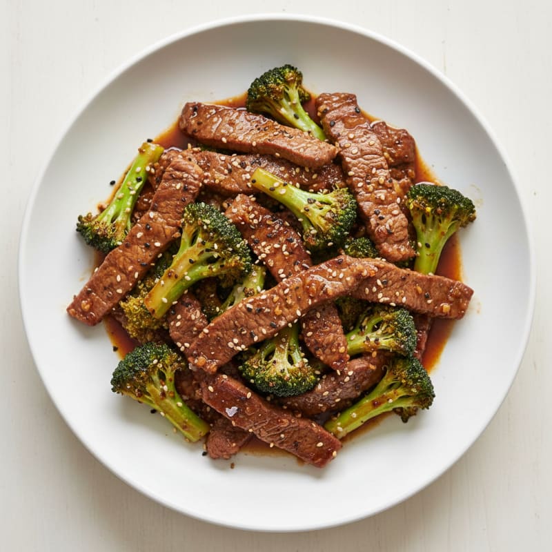 Tender Sesame Beef and Broccoli Stir-Fry