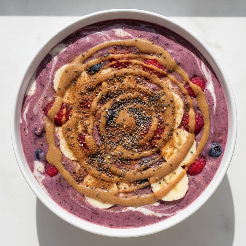 Berry Banana Protein Power Smoothie