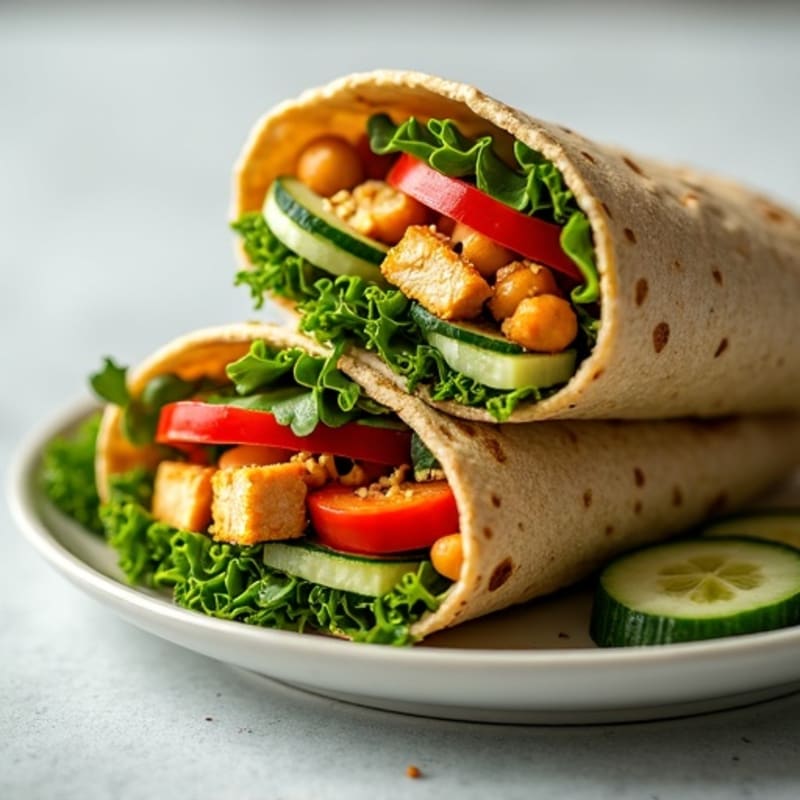 Crisp Garden Veggie Wrap