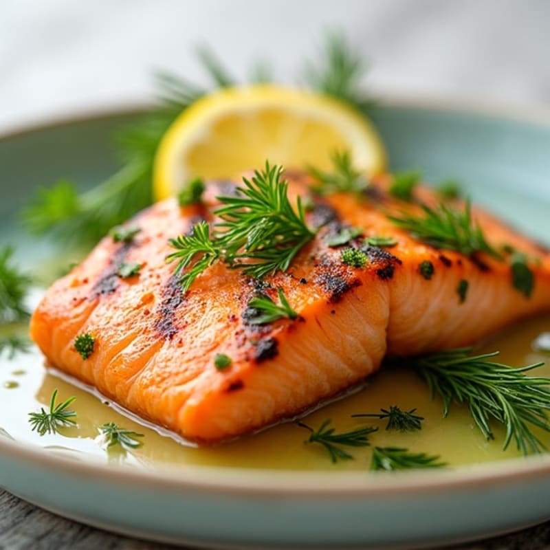 Citrus-Herb Grilled Salmon with Fresh Herbs