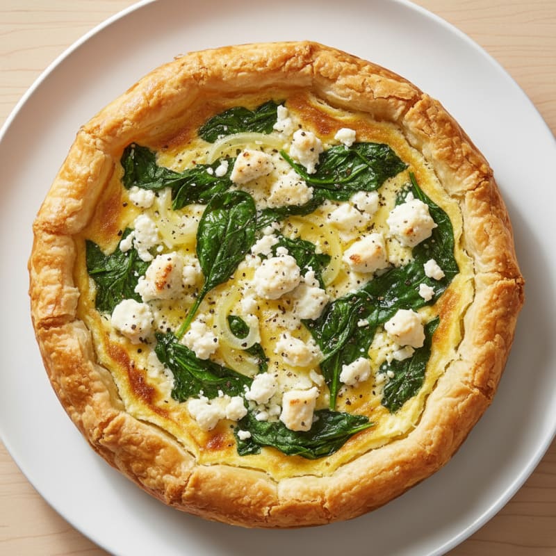 Crispy Spinach and Feta Pie