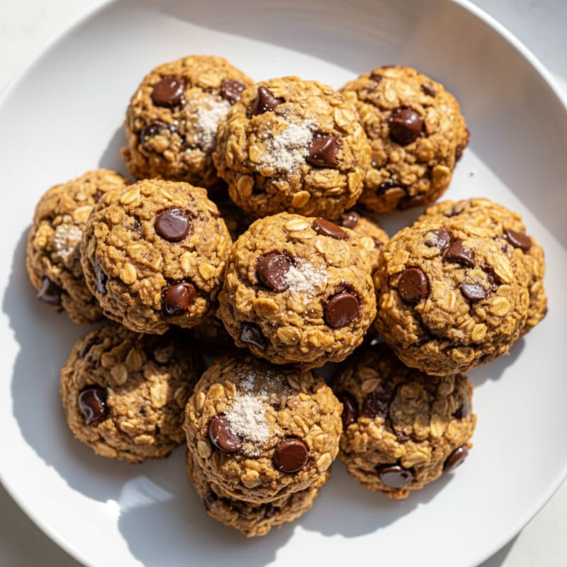 Chewy Chocolate Chip Protein Cookie Bites