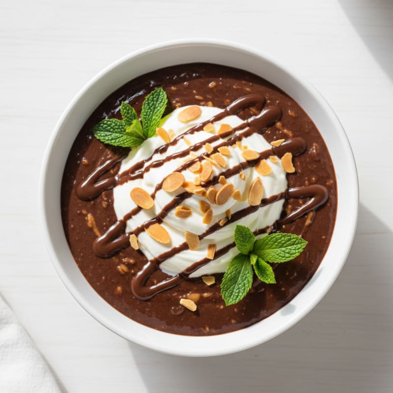 Silky Chocolate Protein Pudding
